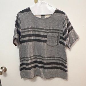 Ace & Jig Tee – Heritage stripe - L